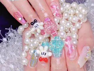 ネイル 🎀 moo~ 🎀のネイルデザイン