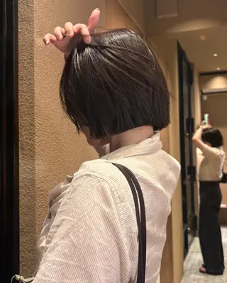 ショート ボブ/デザイン 鎌倉/MIHO🌼のヘアスタイル