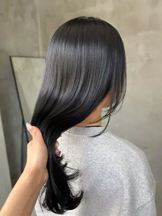 セミロング カラー 村田 春歌のヘアスタイル