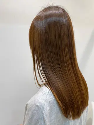 ロング 縮毛矯正、髪質改善/ 松田 龍之介のヘアスタイル