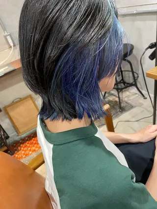 ミディアム ayane⭐️ボブ・ ショート・パーマのヘアスタイル