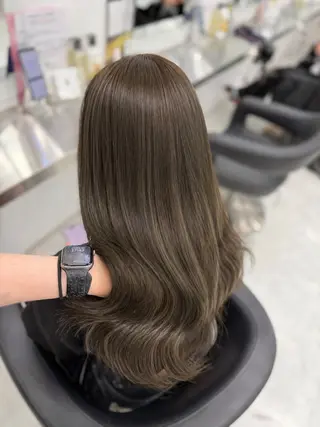 ロング カラー ヘアアレンジ 透明感カラー🎀艶髪 Anju/渋谷🎀のヘアスタイル