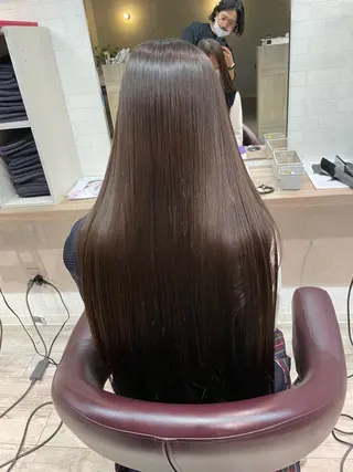 ロング 長谷川 賢治のヘアスタイル