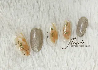 ネイル フルリール 【プライベートサロンのネイルデザイン