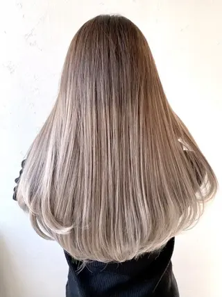 ロング カラー 京都駅/透明感カラー 🖤sakiのヘアスタイル