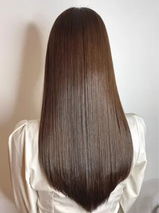 ロング 髪質改善&ツヤカラー YOSHIDAのヘアスタイル