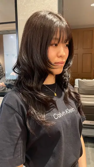 ロング 銀座ボブカラーパーマ misakiのヘアスタイル