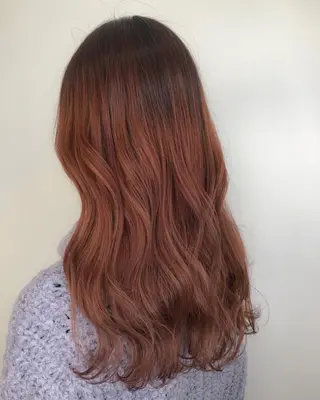 セミロング カラー 【透明感、艶髪】西村 有司のヘアスタイル