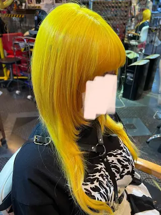 ミディアム カラー KOYA ｺﾔのヘアスタイル