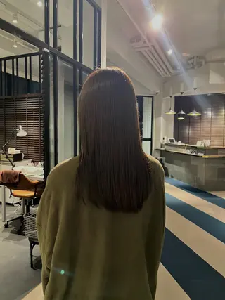 ロング カラー ムラコシヒカリ lapenseeのヘアスタイル