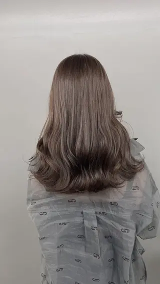 カラー グレージュ♡ベージュ ♡MA/表参道のヘアスタイル