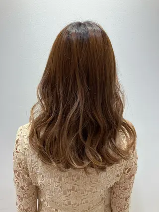 ロング カラー 小顔似合わせカット/ レイヤー/maiのヘアスタイル