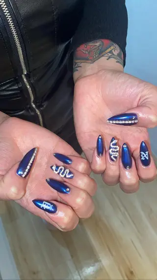 ロング ネイル tetty nailsalonのネイルデザイン