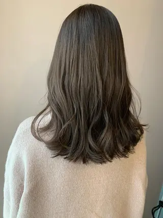 ロング カラー hubhair レイヤー/透明感のヘアスタイル