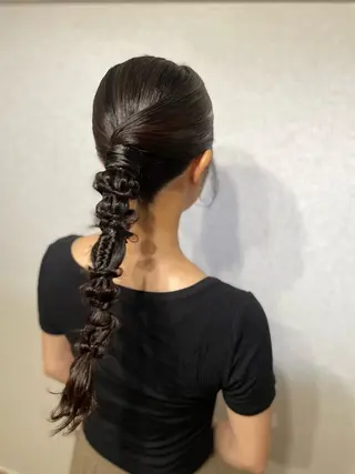 ヘアアレンジ hair salon【クラン】のヘアスタイル