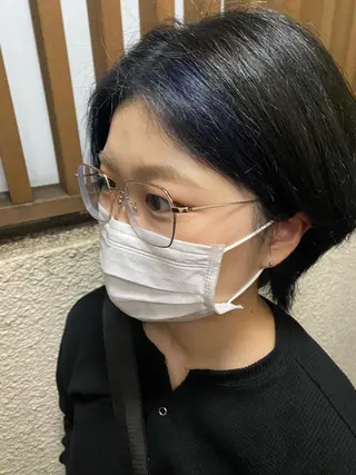 ショート カラー niconail 🧣ayu 📍烏山のネイルデザイン