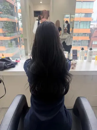 ロング カラー ブリーチなし特化 美容師💖SAE💖のヘアスタイル
