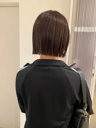 ショート カラー 、 、のヘアスタイル