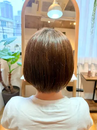 秋月友那　TR＆スパ モデル募集中のヘアスタイル