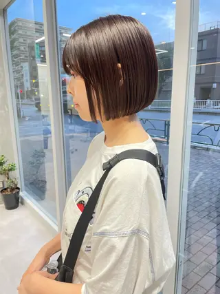 ショート カラー 華 /ショート/ボブのヘアスタイル