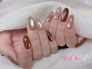 ミディアム りぼん Re:Bonrのネイルデザイン