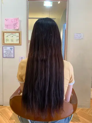 ロング 菊田将成 /髪質改善縮毛矯正のヘアスタイル