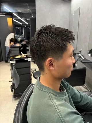 ショート メンズ メンズ特化 宮崎大弥のヘアスタイル