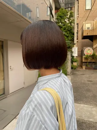 ミディアム カラー 表参道🌿赤み消し カラー/チナツのヘアスタイル
