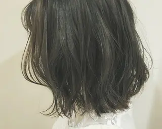 ミディアム カラー ヘアアレンジ 竹内啓太 ボブのヘアスタイル