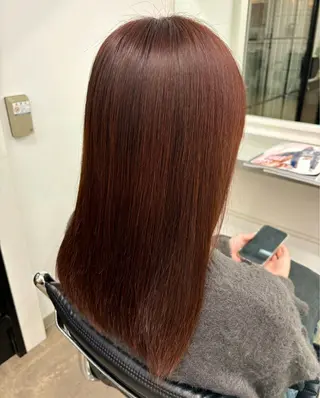 カラー ENV 船橋 佐久間 彩のヘアスタイル