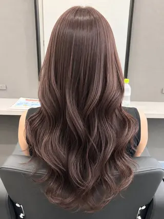 ロング 【韓国ヘア ×透明感カラー】芳川のヘアスタイル