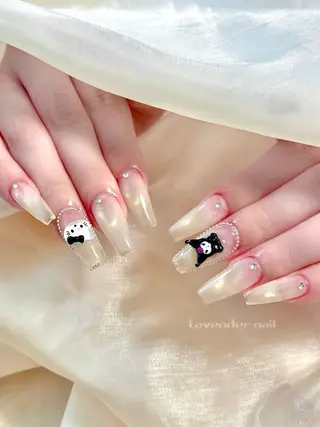 ネイル Lavender nail·中島公園のネイルデザイン
