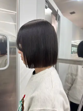ミディアム ボブ・ショート 特化美容師 LANAのヘアスタイル