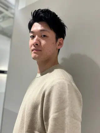 ショート メンズ 骨格補正カット✂︎ 🌟菅野陽介🌟のヘアスタイル