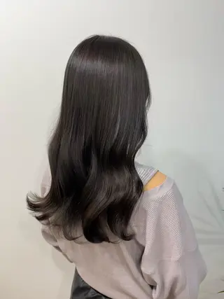 セミロング カラー HIROKO / 透明感暖色カラー🎀のヘアスタイル