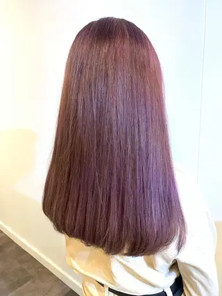 ロング カラー ヘアアレンジ Loa misakiのヘアスタイル