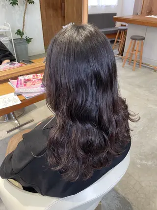 ロング パーマ fulam － KAEDEのヘアスタイル