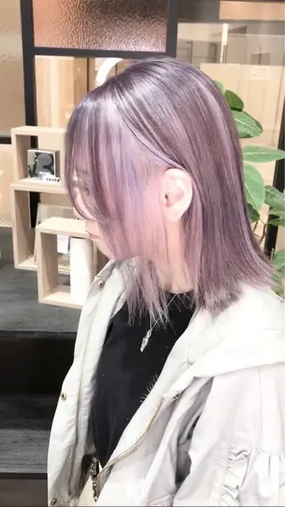 ショート カラー LOOP hairのヘアスタイル
