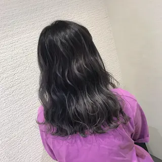 ロング カラー 【メンズ縮毛矯正】 田中秀斗のヘアスタイル