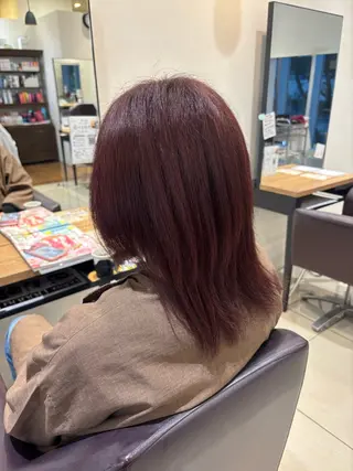 カラー カラー /なるみ💚のヘアスタイル