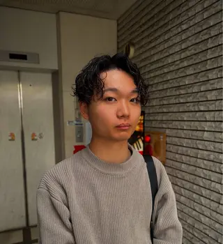 ショート パーマ メンズ UMM daichi メンズパーマのヘアスタイル