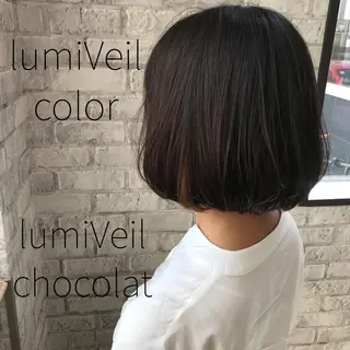 ショート カラー Oopsレイヤー 加藤澄都のヘアスタイル