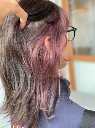 ロング カラー Snaly カラー特化ページのヘアスタイル