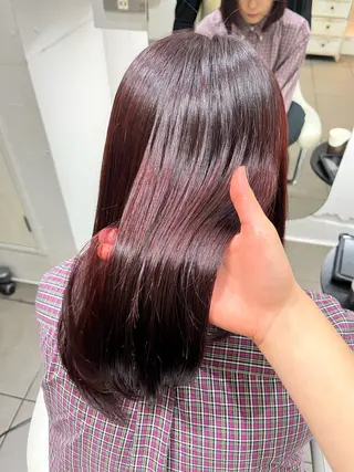 ロング カラー 透明感カラーショート ボブツムギ♡のヘアスタイル