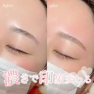 アイブロウ mignon /まつげパーマ・小顔の眉毛・アイブロウイメージ
