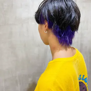 ショート カラー メンズ ill副店長 立和田純也のヘアスタイル