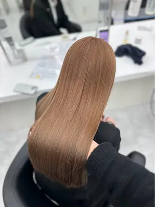ロング カラー 透明感カラー🫖🍑 /ririkaのヘアスタイル