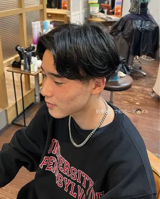 メンズ こばやし あこのヘアスタイル