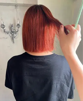 カラー 《原宿》暖色カラー kokoaのヘアスタイル