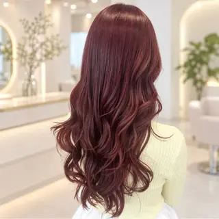 セミロング Emuest心斎橋 SAKIのヘアスタイル